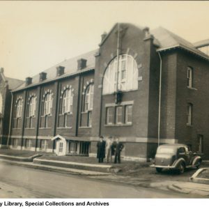 Front of South Side Turnverein circa 1920.